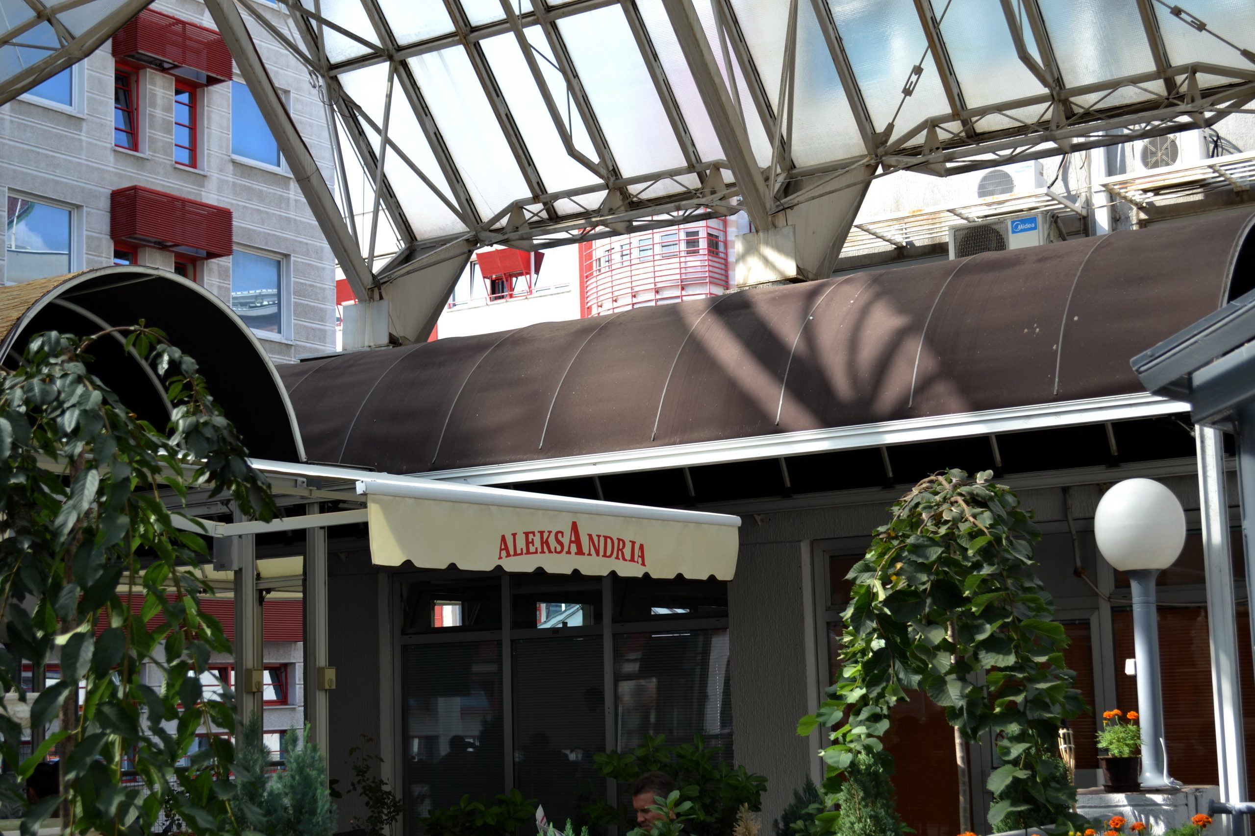 fiksna tenda Kafic-Alexandria